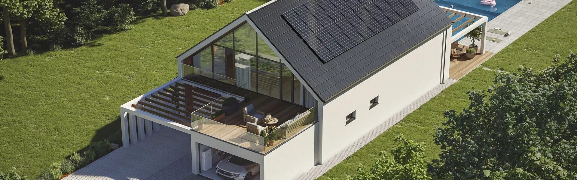 Paneles fotovoltaicos residenciales -  Ecosistema SunPower ONE 